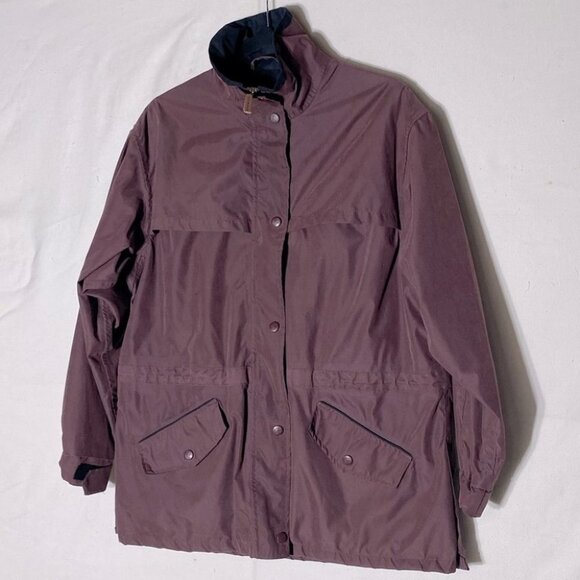 Outback Trading Co Dark Burgundy Coloured Lightweight Hiking Jacket S - Picture 1 of 13